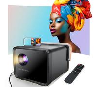 Proiettore Weelikeit, Mini Proiettore Supporto 1080P HD 4K, Proiettore Home Theater con 5G WiFi 6 e Bluetooth, Proiettore Esterno per Telefono/Android/TV Stick/HDMI/USB/Laptop/DVD/PS5