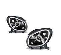 Proiettori Anteriori Per Benz Per Smart 453 2015-2019 Cristallo Full LED Auto Faro Di Montaggio Lente Del Proiettore Kit Di Accessori Per Auto Fari Fari Fanali Anteriori(Diamond white light)