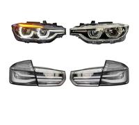 Proiettori Anteriori Per BMW F30 F35 2012-2018 Auto Nebbia DRL Freno Indicatori Di Direzione Lampada Plug And Play Car LED Faro + Fanale Posteriore Assemblaggi Fari Fanali Anteriori(A Tail Light)