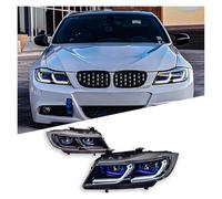 Proiettori Anteriori Per BMW Serie 3 E90 Faro 2005-2012 Aggiornamento Modificato Per DRL Indicatori Di Direzione Dinamici LED Faro Accessori Auto Auto Fari Fanali Anteriori(For xenon)