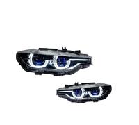 Proiettori Anteriori Per BMW Serie 3 F30 F31 F35 LED 320i 318i 2012-2019 Testa Della Lampada Car Styling DRL Segnale Lente Del Proiettore Accessori Auto Fari Fari Fanali Anteriori(For Xenon)