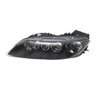 Proiettori Anteriori Per Mazda 6 GG Per Atenza 2002-2015 Auto Paraurti Anteriore Testa Della Lampada Del Faro Accessori Auto Faro Anteriore Luce Assy Alogena Fari Fanali Anteriori(Black Left)