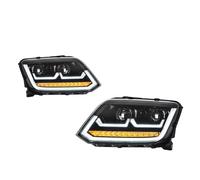 Proiettori Anteriori Per VW Per Amarok 2008-2020 Stile Full LED Auto Faro Di Montaggio Lente Del Proiettore Kit Di Accessori Per Auto Fari A LED Fari Fanali Anteriori(Right hand drive)