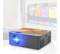 Proiettori Full HD 1080P, 1920x1080 4K+HDR, Proiettore Portatile Zoom Promessa Supporta Risoluzione 4K Film Perto Gioco Teatro Home Cinema Schermo Grande (Color : Wireless)