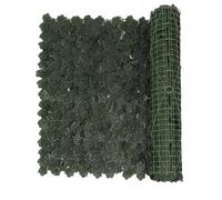 Proiezione di foglie artificiali - pannelli di siepi artificiali verdi, rotolo di rattan traliccio con foglie false - Schermi per la privacy del giardino Recinzioni decorative - per il balcone