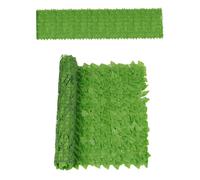 Proiezione di foglie artificiali - pannelli di siepi artificiali verdi, rotolo di rattan traliccio con foglie false - Schermi per la privacy del giardino Recinzioni decorative - per il balcone