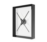 Proiezione Olografica 3D Display a ventaglio con ologramma 3D Perline luminose a LED Lettore di immagini olografiche con ventaglio olografico a occhio nudo(65cm set Black)