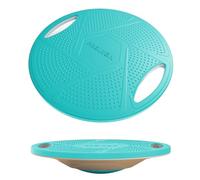 PROIRON Balance Board, Tavola d'equilibrio oscillante in plastica con Superficie Antiscivolo, Tavola d'equilibrio con Maniglie Laterali per Fondo antiscivolo, la palestra e l'allenamento domestico