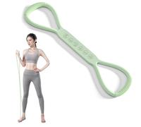 PROIRON Banda di resistenza in silicone a forma di 8 - Verde (15,9 kg)