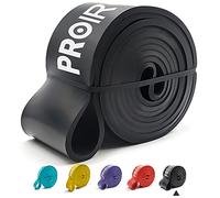 PROIRON Bande di Resistenza - Pull UP Bande - Bande Elastiche Fitness, Loop Bands Corpo Stretching, Powerlifting, Resistenza di Addestramento, Unit Singola-Nero (36-67kg)