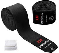 PROIRON Bende Boxe Muay Thai, Fasce Boxe Bendaggi per MMA Kick Boxing Pugilato Taekwondo Arti Marziali 2,5 Metri Coppia