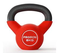 PROIRON Kettlebell ghisa 8 kg, Kettlebell Rivestimento in Neoprene, Kettlebell in Vari Colori per Esercizi e Allenamenti a Casa e in Palestra