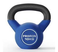 PROIRON Kettlebell in Ghisa 10 kg, Rivestimento in Neoprene, Vari Colori per Esercizi e Allenamenti a Casa e in Palestra