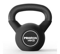 PROIRON Kettlebell in Ghisa 14 kg - Rivestimento in Neoprene, Vari Colori per Esercizi e Allenamenti a Casa e in Palestra