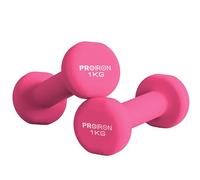 PROIRON Mancuernas de Neopreno -Mancuernas con Revestimiento de Neopreno 2 x 1 kg