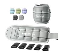 PROIRON Pesi per Caviglie Regolabili, Pesi caviglie 2,5 kg (1 Paio), Cavigliere Palestra，Dotato di strisce riflettenti，Pesetti Caviglia Pelle PU per Fitness