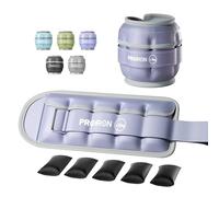PROIRON Pesi per Caviglie Regolabili, Pesi caviglie 2,5 kg (1 Paio), Cavigliere Palestra，Dotato di strisce riflettenti，Pesetti Caviglia Pelle PU per Fitness