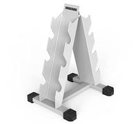 PROIRON Porta Manubri in Acciaioi, Rastrelliera Manubri a Montaggio Rapido per Palestra Casa Carico Massimo 300kg