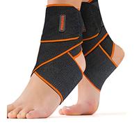 PROIRON Supporto Caviglia Sportiva Regolabile Uomo e Donna, Cavigliera Ortopedica per Distorsione, slogature e infortuni, Taglia Unica-Coppia