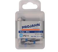 Projahn 1/4" Punte marcate Pozidriv Nr 1. Confezione da 50 pezzi L25 mm VE: 1