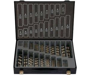 Projahn, Cassetta di punte da trapano HSS-G Eco 70 pz., con 5 pz. da 1, 0-5, 0 mm, 3 pz. da 5, 5-7, 5 mm, 2 pz. da 8, 0-10, 0 mm 60645