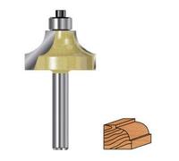 Projahn Fresa a trimestre con cuscinetto a sfera D 31,75 mm, L 48,7 mm, L2 16,7 mm, VE: 1