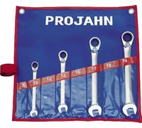 Projahn GearTech, Set di chiavi combinate reversibili, in custodia arrotolabile 4 pz., 3993