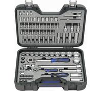 Projahn Professionale 91-tlg. Custodia Industriale Chiave Bussola 1/4 " + 1/2 "