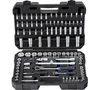 Projahn Set 1/4 " 1/2 " 5/16 " Pollici Set Chiavi 108 Pz. Chiave a Bussola