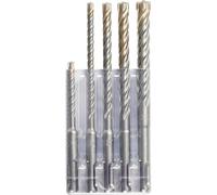 Projahn Set di 5 punte per trapano a percussione Rocket, 5 pezzi, VE: 1 | In scatola di plastica, 5 pezzi