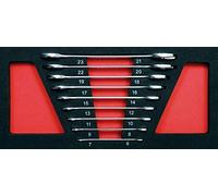 Projahn, Set di chiavi a forcella doppia su modulo, 9 pz., 5999-021