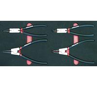 Projahn, Set di pinze per anelli d'arresto, 4 pz. 5999-091