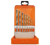 Projahn, Set di punte a spirale per legno HSS M2 Primcut 8 pz. 19701