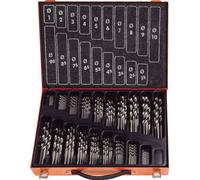Projahn, Set di punte per trapano in acciaio rapido, 170 pz., diametro: 1-10 mm um 0,5 Eco 60615