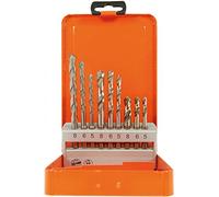 Projahn, Set di punte per trapano, per acciaio, pietra e legno, codolo esagonale, 9 pz. 67300