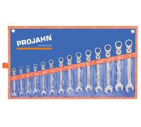 Projahn Tecnologia Ingranaggio 14 Pz. Chiavi Inglesi Set Flessibile 3493