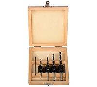 Projahn WS, Set di punte a spirale da svasatura con custodia in legno, 5 pz. 33601