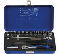 Projahn Xi-Sulla Chiave a Incasso 18-tlg 6-kant 1/4 " Per Viti Arrotondate