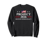 Project 2026 Defend Democracy Protest Sign Fight Oligarchy Felpa