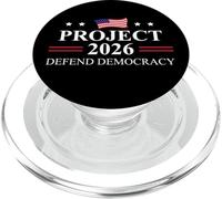 Project 2026 Defend Democracy Protest Sign Fight Oligarchy PopSockets PopGrip per MagSafe
