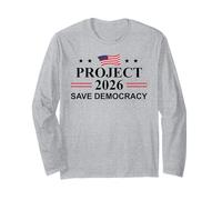 Project 2026 Save Democracy No Kings Protest Fight Oligarchy Maglia a Manica