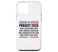 Project 2026 Sign Make Lying Wrong Again Make America Think Custodia per iPhone 12 mini