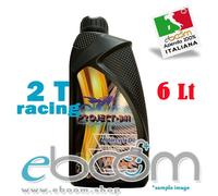 PROJECT-341 Olio motore Moto 2T Semi Sintetico Racing SG SF/CD 6 Litri