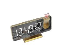 Project Alarm C Compatible with Bed Ceiling Digital Alarm C Radio with Usb Charr Ports, Led Screen Alarm C, 4 Dimmer, Dual Alarm