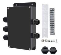 Project BoxI P67 Scatola di giunzione elettronica impermeabile per esterni con terminale barriera 15A 600V 2IN/3Out scatole elettriche 20,1 x 11,9 x 7,6 cm