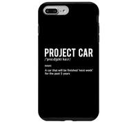 Project Car Defintion - Ragazzo della macchina muscolare appassionato di auto da corsa Custodia per iPhone 7 Plus/8 Plus