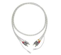 Project Connect IT - Cavo audio RCA-RCA con messa a terra per audiofili (solo 1,23 m)