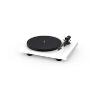 Project (Debut Carbon Evo White Lucido) Trazione Cinghia Testina Ortofon 2m Red