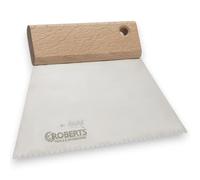 Project DIY V-Notch - Cazzuola adesiva per pavimenti in legno, B1 per applicazione colla per legno, compatibile con Bona, Osmo, Kahrs, Junckers, Rewmar, Sika, Lecol (18 cm di larghezza)