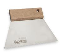 Project DIY V-Notch - Cazzuola adesiva per pavimenti in legno, B2, per applicazione di colla per legno, compatibile con Bona, Osmo, Kahrs, Junckers, Rewmar, Sika, Lecol (B2 spalmatore adesivo largo 18